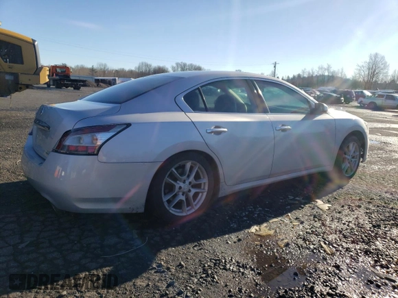 2014 Nissan Maxima S with VIN 1N4AA5AP0EC436322, listed as a Copart auction lot 87399384 with 120,961 mi miles and Salvage Title. Bid and sale history available at DreamBid. Image 3.