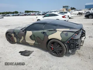 2016 Chevrolet Corvette Z51 2LT z VIN 1G1YK2D75G5108670, wystawiony jako Copart lot #66790664 z przebiegiem 95 642 mil mil oraz Szkoda całkowita • Salvage title. Historia ofert i sprzedaży dostępna na DreamBid. Obrazek 2.