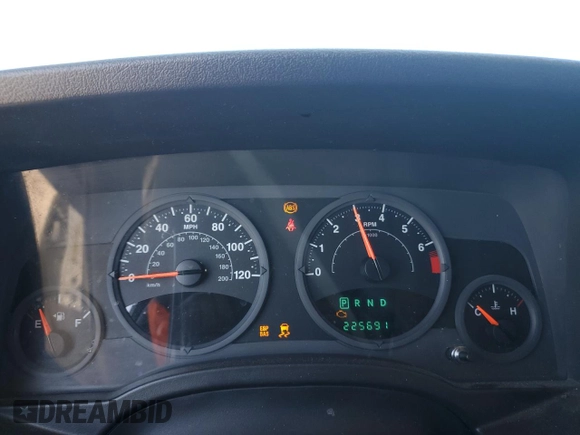 2007 Jeep Compass Sport with VIN 1J8FT47W67D145896, listed as a Copart auction lot 46867975 with 225,691 mi miles and Salvage Title. Bid and sale history available at carsss.com. Image 9.