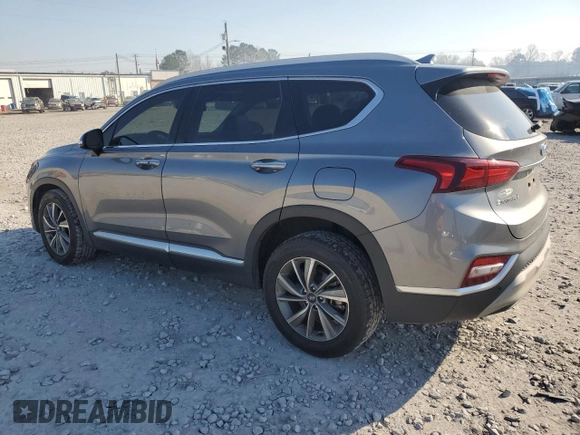 2019 Hyundai Santa Fe Limited with VIN 5NMS53AD3KH075579, listed as a Copart auction lot 46757675 with 78,551 mi miles and Salvage Title. Bid and sale history available at carsss.com. Image 2.
