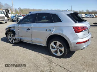2022 Audi Q5 S line Premium Plus with VIN WA1EAAFY1N2133216, listed as a Copart auction lot 53114465 with 28,571 mi miles and Clean title. Bid and sale history available at DreamBid. Image 2.