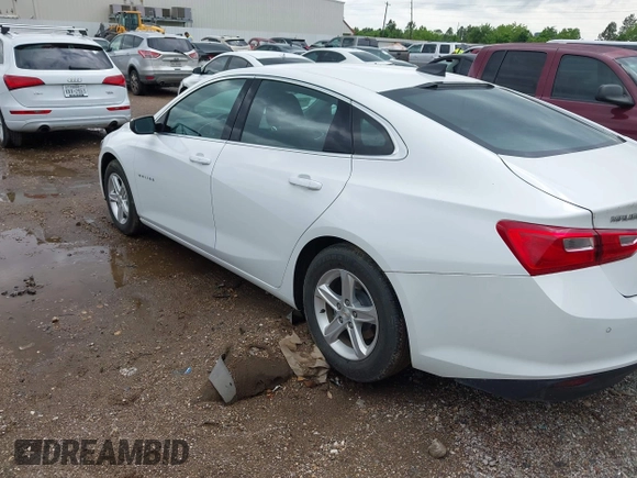 2022 Chevrolet Malibu LS with VIN 1G1ZC5ST9NF151385, listed as a IAAI auction lot 42086324 with 24,613 mi miles and . Bid and sale history available at DreamBid. Image 3.