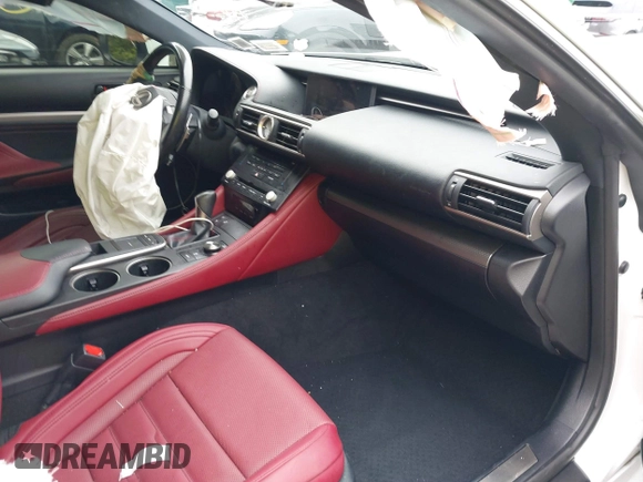 2017 Lexus RC 350 with VIN JTHSE5BC7H5007250, listed as a IAAI auction lot 42525164 with 65,810 mi miles and . Bid and sale history available at DreamBid. Image 5.