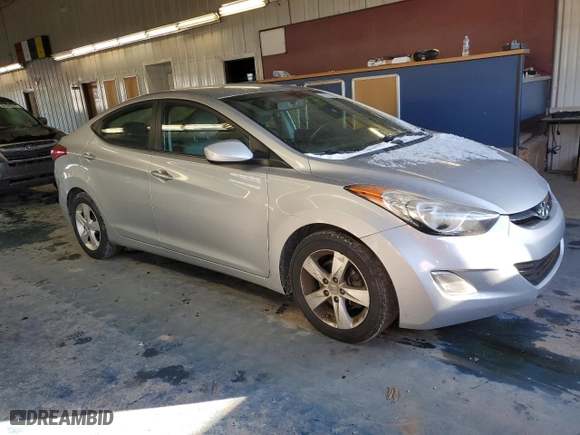 2013 Hyundai Elantra GLS PZEV with VIN 5NPDH4AE7DH442553, listed as a Copart auction lot 87418364 with 165,324 mi miles and Salvage Title. Bid and sale history available at carsss.com. Image 4.