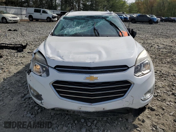 2017 Chevrolet Equinox Premier with VIN 2GNALDEK2H1603083, listed as a Copart auction lot 54389045 with 103,215 mi miles and Salvage Title. Bid and sale history available at DreamBid. Image 5.
