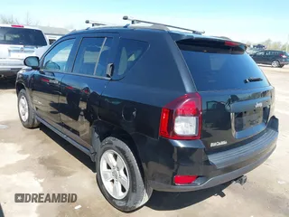 2017 Jeep Compass Sport with VIN 1C4NJCBB8HD134097, listed as a IAAI auction lot 42094456 with 110,967 mi miles and . Bid and sale history available at carsss.com. Image 3.