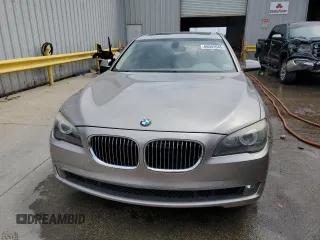 2012 BMW 7 Series 750Li with VIN WBAKB8C51CC962834, listed as a Copart auction lot 56592645 with 72,665 mi miles and Salvage title. Bid and sale history available at DreamBid. Image 5.