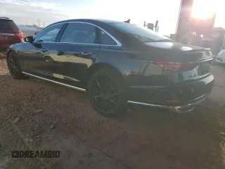 2019 Audi A8 L with VIN WAU8DAF88KN004021, listed as a Copart auction lot 55694355 with 70,361 mi miles and Clean Title. Bid and sale history available at carsss.com. Image 2.