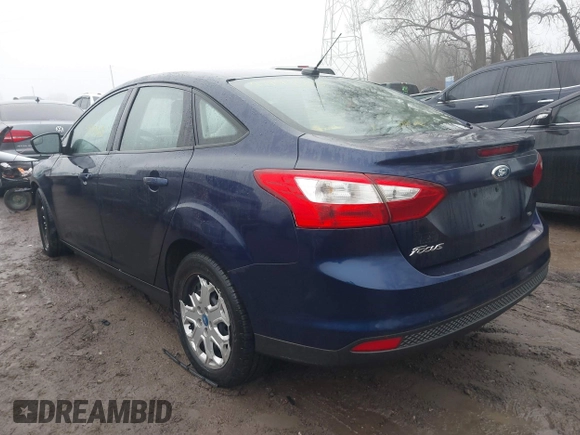 2012 Ford Focus SE with VIN 1FAHP3F21CL148367, listed as a IAAI auction lot 41449563 with 78,287 mi miles and . Bid and sale history available at DreamBid. Image 3.