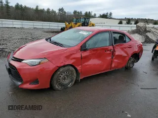 2019 Toyota Corolla L z VIN 2T1BURHE3KC174686, wystawiony jako Copart lot #51697775 z przebiegiem 119 267 mil mil oraz Szkoda całkowita • Salvage title. Historia ofert i sprzedaży dostępna na DreamBid. Obrazek 1.