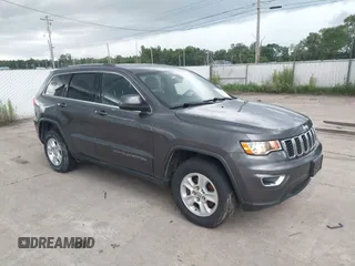 2017 Jeep Grand Cherokee Laredo with VIN 1C4RJFAG1HC604461, listed as a IAAI auction lot 42685509 with 143,462 mi miles and . Bid and sale history available at DreamBid. Image 1.