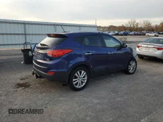 2010 Hyundai Tucson GLS with VIN KM8JU3AC1AU092227, listed as a Copart auction lot 47579144 with Not Provided miles and Non Repairable. Bid and sale history available at DreamBid. Image 3.