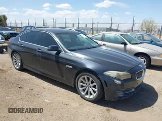 2014 BMW 5 Series 535i with VIN WBA5B1C51ED483069, listed as a IAAI auction lot 41945334 with 135,871 mi miles. Bid and sale history available at carsss.com. Image 1.
