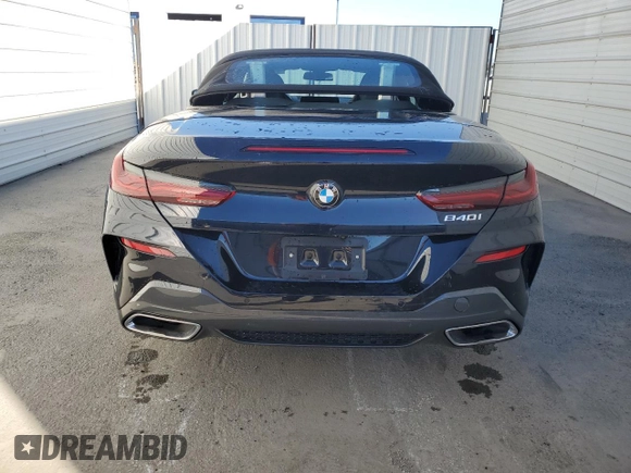 2024 BMW 8 Series 840i with VIN WBADZ2C00RCR68994, listed as a Copart auction lot 79718594 with Not Provided miles and Clean Title. Bid and sale history available at carsss.com. Image 6.