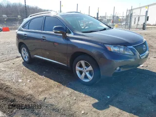 2010 Lexus RX 350 with VIN 2T2BK1BA7AC063629, listed as a IAAI auction lot 41798325 with 194,451 mi miles. Bid and sale history available at carsss.com. Image 1.