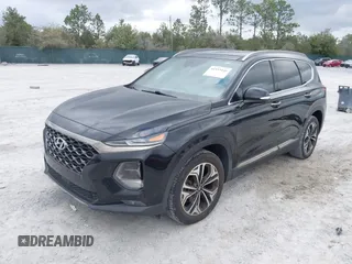 2019 Hyundai Santa Fe Ultimate with VIN 5NMS53AA1KH132335, listed as a IAAI auction lot 41553446 with 79,100 mi miles. Bid and sale history available at carsss.com. Image 17.
