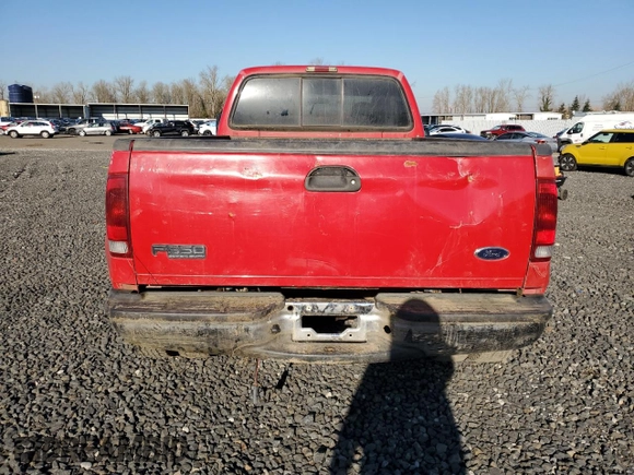 2003 Ford F-350 XL with VIN 1FTWW33FX3EA92736, listed as a Copart auction lot 43202075 with 287,887 mi miles and Salvage Title. Bid and sale history available at DreamBid. Image 6.