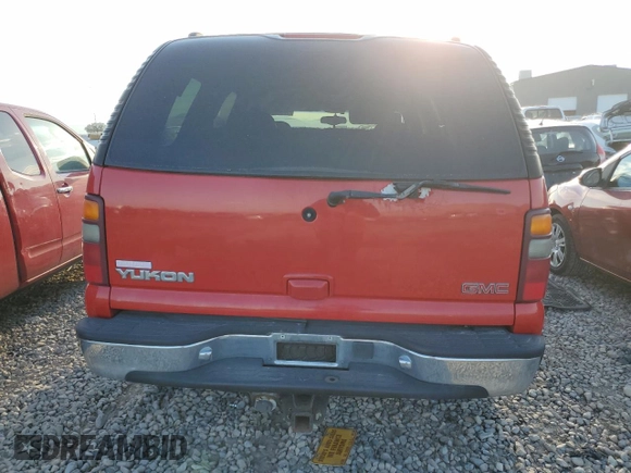 2000 GMC Yukon SLT with VIN 1GKEK13T3YJ184288, listed as a Copart auction lot 70322284 with 0 mi miles and Salvage Title. Bid and sale history available at carsss.com. Image 6.