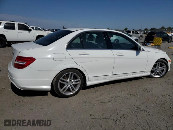 2014 Mercedes-Benz C 250 Sport with VIN WDDGF4HB2ER311836, listed as a Copart auction lot 60432065 with 170,911 mi miles and Salvage title. Bid and sale history available at DreamBid. Image 3.