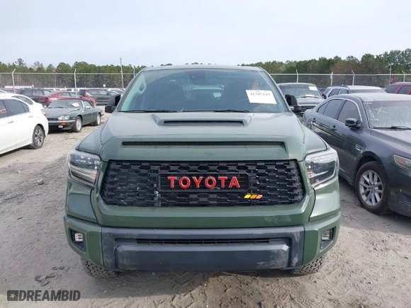 2020 Toyota Tundra 4WD SR5 with VIN 5TFDY5F15LX916448, listed as a IAAI auction lot 41707119 with NaN miles. Bid and sale history available at carsss.com. Image 12.