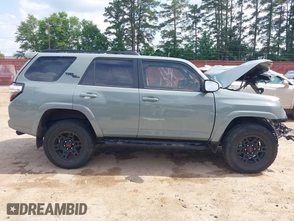 2023 Toyota 4Runner TRD Off Road Premium with VIN JTERU5JR6P6167259, listed as a IAAI auction lot 42126442 with 24,832 mi miles and . Bid and sale history available at DreamBid. Image 14.