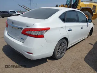2013 Nissan Sentra SV with VIN 3N1AB7AP3DL754704, listed as a IAAI auction lot 41854355 with 219,696 mi miles and . Bid and sale history available at DreamBid. Image 4.