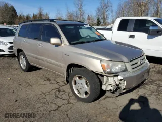 2006 Toyota Highlander w/3rd Row with VIN JTEEP21A160155472, listed as a Copart auction lot 44852335 with 0 mi miles and Clean Title. Bid and sale history available at carsss.com. Image 4.