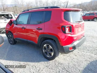 2018 Jeep Renegade Sport z VIN ZACCJBAB4JPJ63846, wystawiony jako IAAI lot #41779614 z przebiegiem 66 725 mil mil oraz . Historia ofert i sprzedaży dostępna na DreamBid. Obrazek 3.