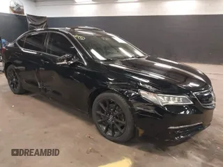 2015 Acura TLX V6 Tech with VIN 19UUB2F52FA022905, listed as a IAAI auction lot 41792174 with 79,819 mi miles. Bid and sale history available at carsss.com. Image 1.