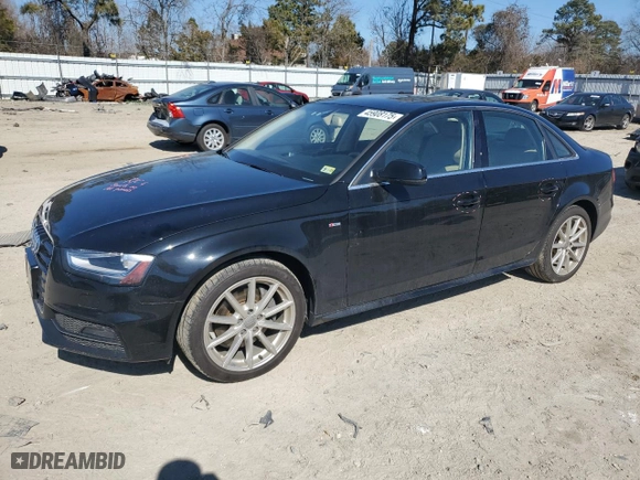 2015 Audi A4 Premium Plus with VIN WAUFFAFL8FN036785, listed as a Copart auction lot 45908175 with 70,379 mi miles and Salvage Title. Bid and sale history available at carsss.com. Image 1.