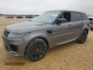 2018 Land Rover Range Rover Sport HSE Dynamic with VIN SALWV2SV1JA410147, listed as a Copart auction lot 44962665 with 84,377 mi miles and Salvage Title. Bid and sale history available at carsss.com. Image 1.