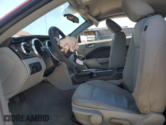 2008 Ford Mustang Deluxe with VIN 1ZVHT80N285140468, listed as a Copart auction lot 52972355 with 216,999 mi miles and Salvage title. Bid and sale history available at DreamBid. Image 7.