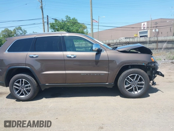 2020 Jeep Grand Cherokee Limited with VIN 1C4RJFBG3LC390502, listed as a IAAI auction lot 42570279 with 36,037 mi miles and . Bid and sale history available at DreamBid. Image 13.