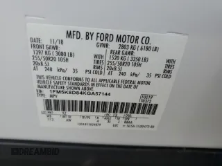 2019 Ford Explorer XLT z VIN 1FM5K8D84KGA57144, wystawiony jako Copart lot #60521115 z przebiegiem 131 517 mil mil oraz Szkoda całkowita • Salvage title. Historia ofert i sprzedaży dostępna na DreamBid. Obrazek 13.