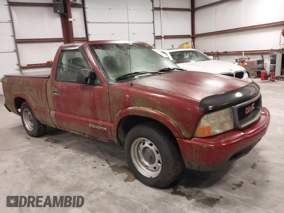 1998 GMC Sonoma with VIN 1GTCS1441WK525558, listed as a IAAI auction lot 41843642 with 99,425 mi miles and . Bid and sale history available at carsss.com. Image 1.