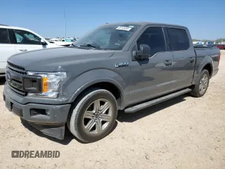 2018 Ford F-150 XL with VIN 1FTEW1CP1JFC95109, listed as a Copart auction lot 48745955 with 109,496 mi miles and Salvage Title. Bid and sale history available at carsss.com. Image 1.
