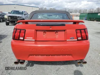 2004 Ford Mustang Deluxe with VIN 1FAFP44644F227356, listed as a Copart auction lot 50237355 with 106,119 mi miles and Salvage title. Bid and sale history available at DreamBid. Image 6.