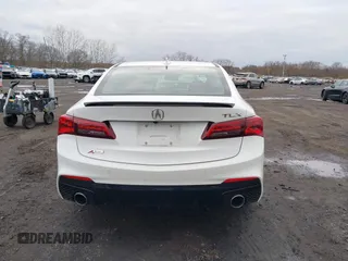 2019 Acura TLX w/A-Spec Pkg with VIN 19UUB1F61KA002075, listed as a IAAI auction lot 40991938 with 49,402 mi miles. Bid and sale history available at carsss.com. Image 16.