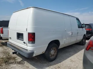 2004 Ford Econoline Cargo with VIN 1FTRE14W94HA79656, listed as a Copart auction lot 75132854 with 202,889 mi miles and Salvage Title. Bid and sale history available at carsss.com. Image 3.