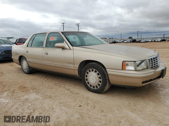 1998 Cadillac DeVille with VIN 1G6KD54Y4WU742951, listed as a Copart auction lot 69813194 with 0 mi miles and Clean Title. Bid and sale history available at carsss.com. Image 4.