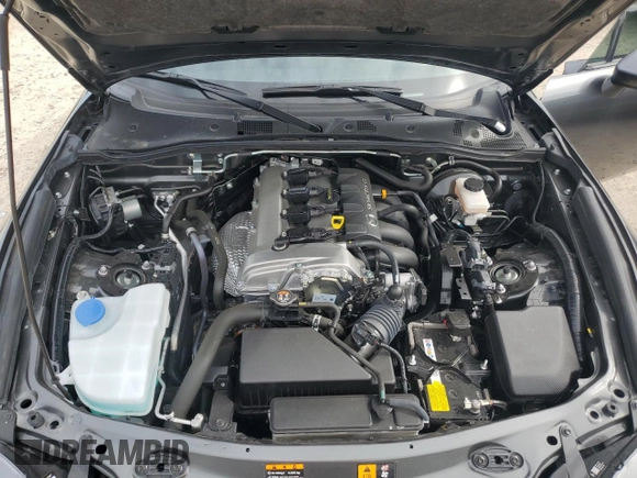 2023 Mazda MX-5 Miata Grand Touring with VIN JM1NDAM7XP0558827, listed as a Copart auction lot 79390864 with 14,901 mi miles and Salvage title. Bid and sale history available at DreamBid. Image 11.