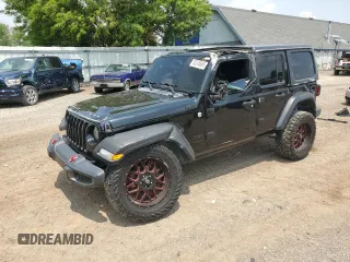2020 Jeep Wrangler Unlimited Sport S с VIN 1C4HJXDG2LW102854, выставлен на аукционе Copart как лот 60245695 с пробегом 134 575 миль миль и На запчасти • Non repairable. История ставок и продаж доступна на DreamBid. Изображение 1.