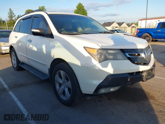 2007 Acura MDX Sport with VIN 2HNYD28857H534186, listed as a IAAI auction lot 42140422 with 127,687 mi miles and . Bid and sale history available at DreamBid. Image 1.