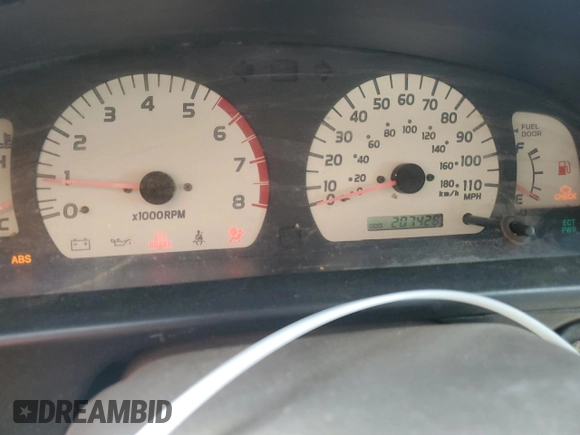 2003 Toyota Tacoma with VIN 5TEWN72N23Z249417, listed as a Copart auction lot 64507655 with 207,428 mi miles and Clean title. Bid and sale history available at DreamBid. Image 9.