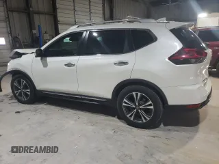 2017 Nissan Rogue SV with VIN 5N1AT2MT9HC799889, listed as a Copart auction lot 51762295 with 91,584 mi miles and Salvage Title. Bid and sale history available at carsss.com. Image 2.