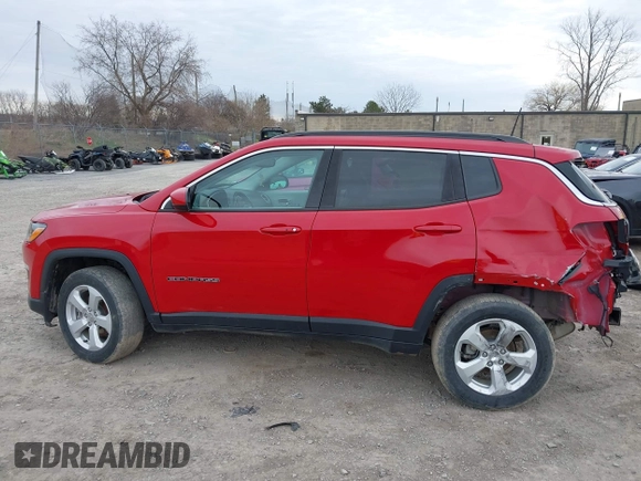 2021 Jeep Compass Latitude z VIN 3C4NJDBB4MT540632, wystawiony jako IAAI lot #41937767 z przebiegiem 15 613 mil mil oraz . Historia ofert i sprzedaży dostępna na DreamBid. Obrazek 15.