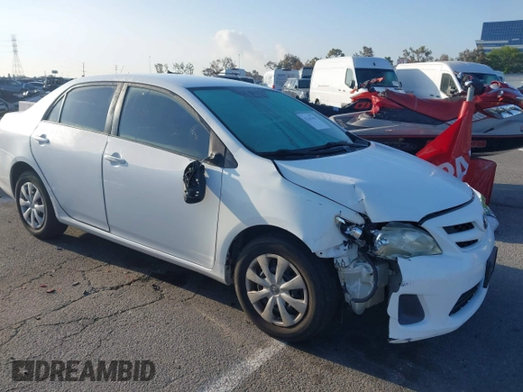 2011 Toyota Corolla L with VIN 2T1BU4EE6BC655619, listed as a IAAI auction lot 42141351 with 150,665 mi miles and . Bid and sale history available at DreamBid. Image 1.