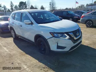 2017 Nissan Rogue SV with VIN KNMAT2MT9HP560033, listed as a IAAI auction lot 41396661 with 200,717 mi miles. Bid and sale history available at carsss.com. Image 1.