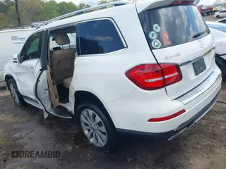 2017 Mercedes-Benz GLS 450 z VIN 4JGDF6EE8HA946436, wystawiony jako IAAI lot #41953284 z przebiegiem 82 528 mil mil oraz . Historia ofert i sprzedaży dostępna na DreamBid. Obrazek 3.