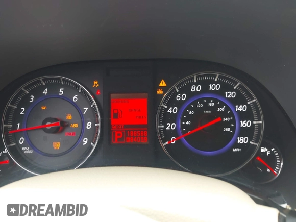 2009 Infiniti FX with VIN JNRAS18U29M101221, listed as a IAAI auction lot 42445135 with 188,588 mi miles and . Bid and sale history available at DreamBid. Image 7.